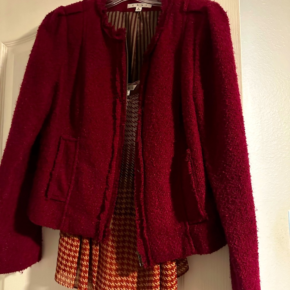 Cabi set jacket & blouse size small 2 items